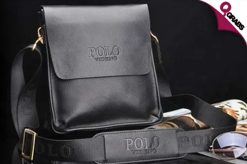 From QR149 Have Some Over-the-Shoulder Style with a Leather Messenger Bag - Available in Black & Brown! (Up to QR598 Value)